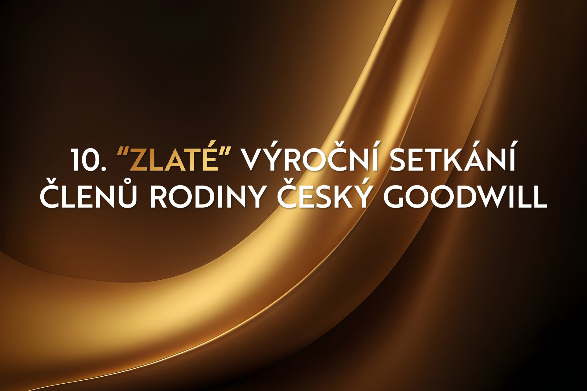 15. 01. 2025 | 10. výroční setkání laureátů ocenění Český Goodwill