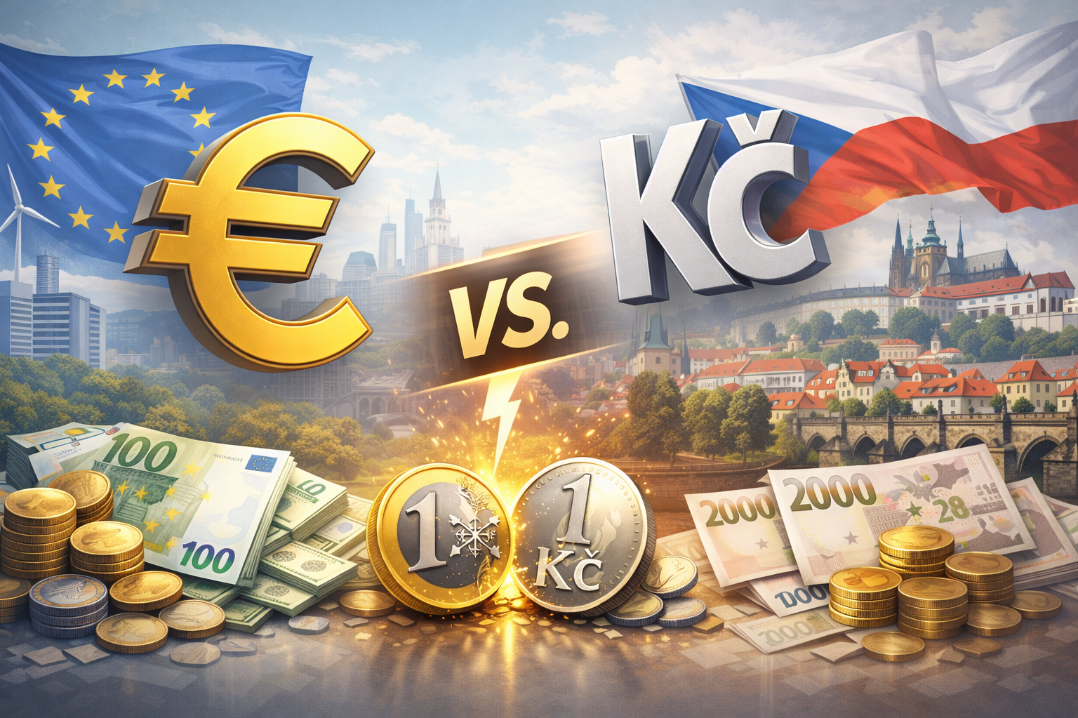 Euro, nebo koruna? Čeští podnikatelé jsou nově rozděleni téměř napůl 